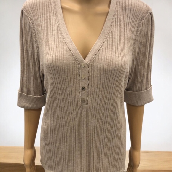 WHBM Cashmere Blend ES Henley size XL - Picture 5 of 12